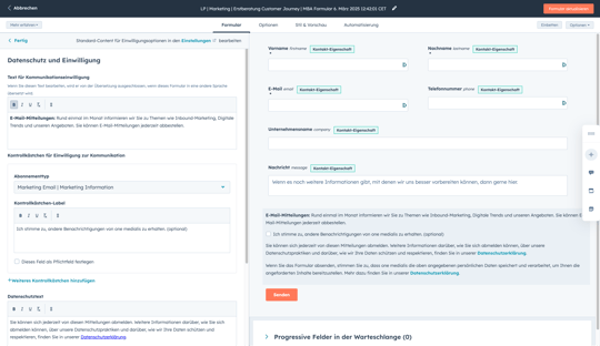 HubSpot Forms Editor