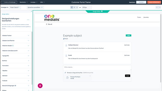 HubSpot Service-Hub Kundenportal